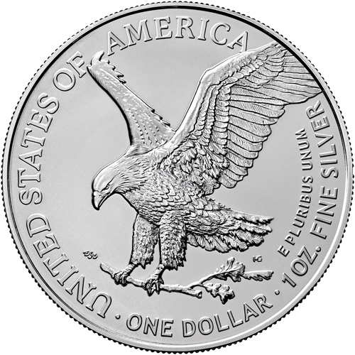 2023 American Silver Eagle Tube (MintSealed, 20 Coins, BU)
