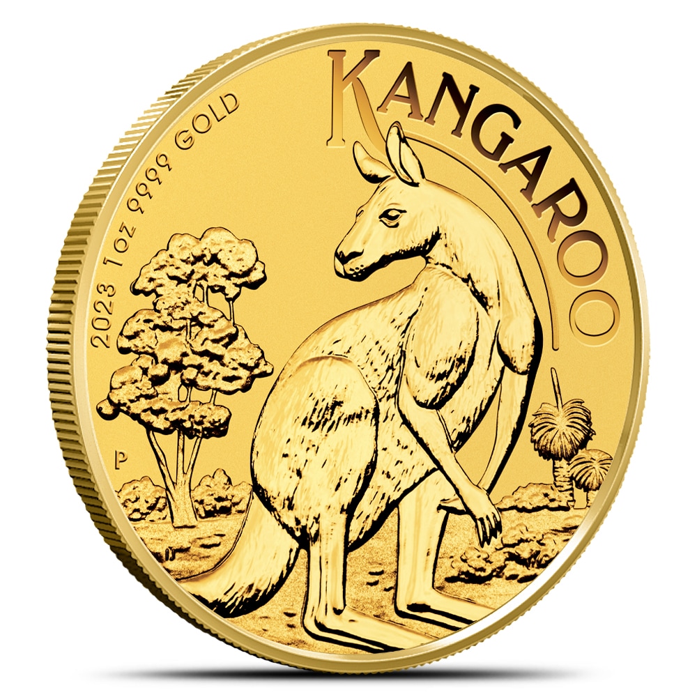 2023 1 oz Australian Gold Kangaroo Coin (BU)